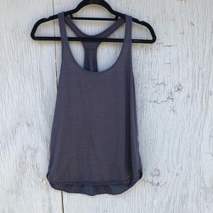 Navy Lululemon racerback tank (size 8)
